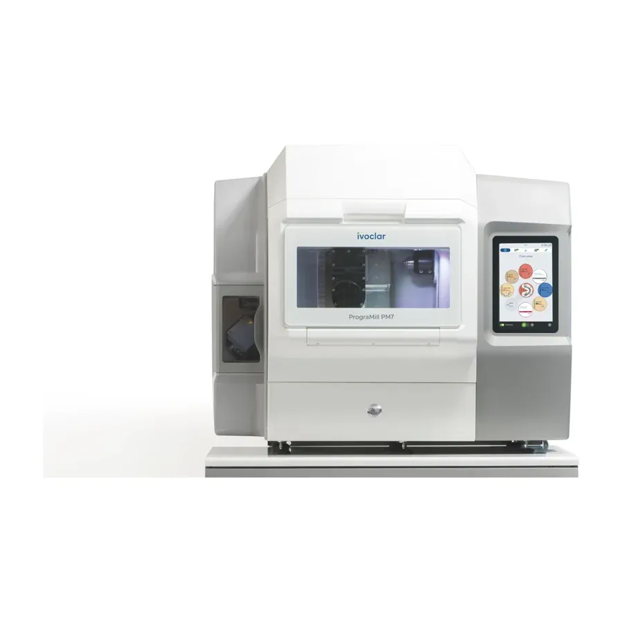 An Ivoclar PrograMill PM7 milling unit